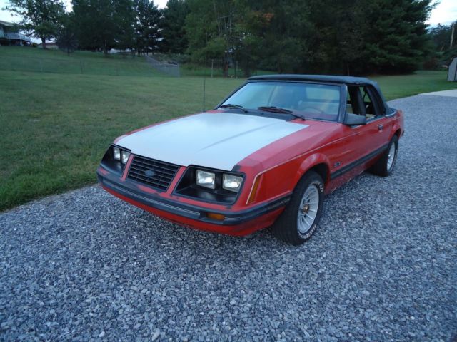 1983 MUSTANG CONVERTIBLE 5.0 FUEL INJECTED RICHMOND SIX SPEED 1983 Ford Mustang