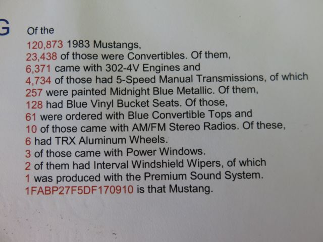 1983 Ford Mustang - photo 6