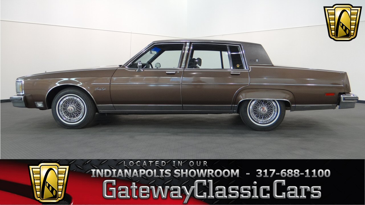 1983 Oldsmobile 98 Regency Brougham 50290 Miles Dark Sable Brown Metallic Sedan 1983 Oldsmobile Ninety-Eight Regency Brougham