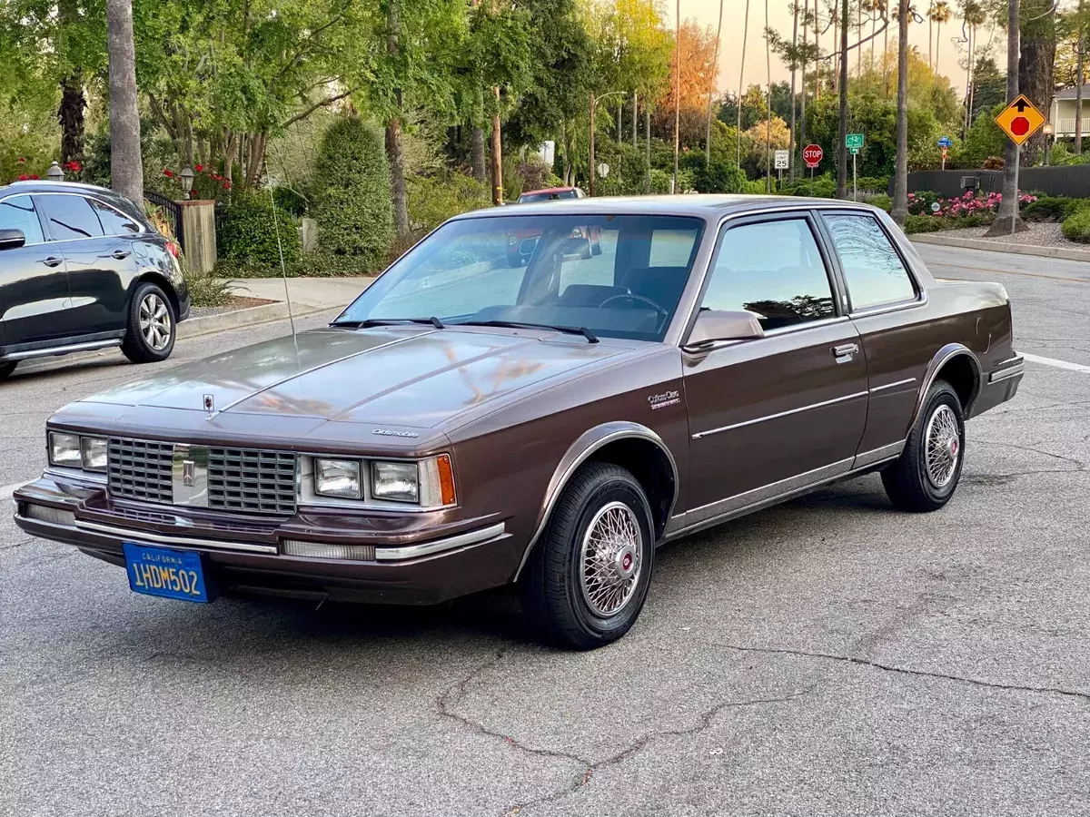 1983 OLDSMOBILE CUTLASS CIERA BROUGHAM COUPE, ONE OWNER, FULL MAINTENANCE, 81K 1983 Oldsmobile Cutlass Brougham
