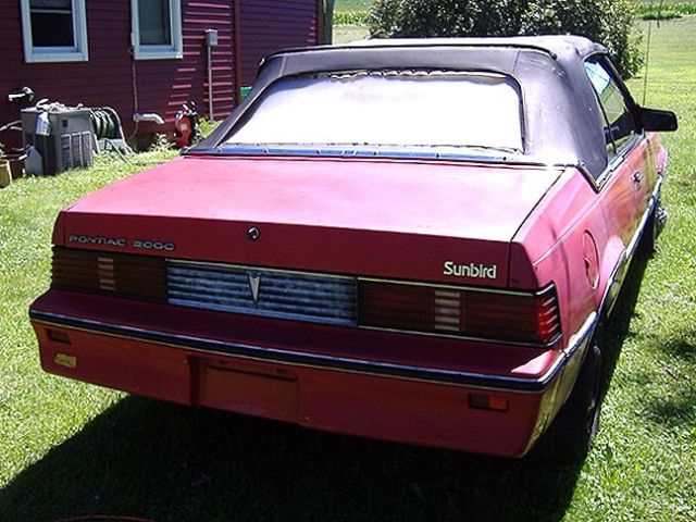 1983 Pontiac J 2000 Sunbird Convertible~Parts~Restore - photo 11