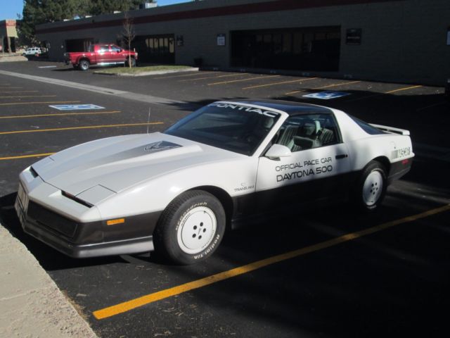1983 Pontiac Trans Am Daytona Pace Car 1983 Pontiac Trans Am RECARO