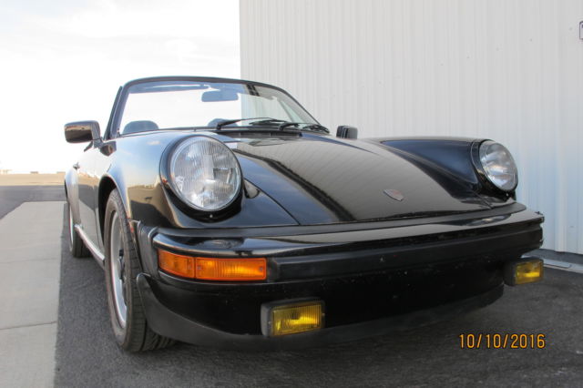 1983 PORSCE 911 SC CABRIOLET SP MANUAL CLASSIC CALIFORNIA CAR! 1983 Porsche 911 SC Convertible 2-Door