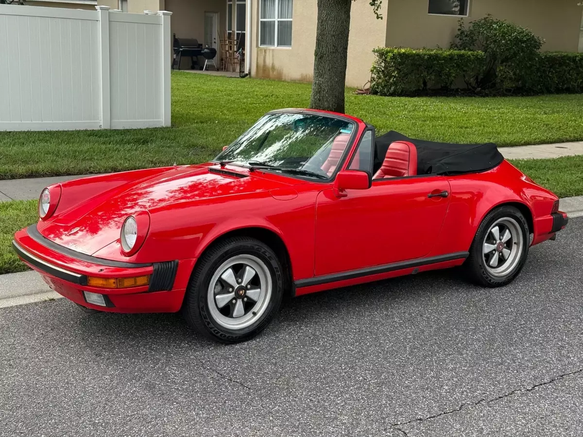 1983 Porsche 911 Cabriolet Convertible 1983 Porsche 911 $22k Engine Rebuild - 30 Year Owned