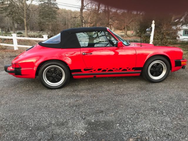 1983 Porsche 911 SC Cabriolet Concours Condition 1983 Porsche 911