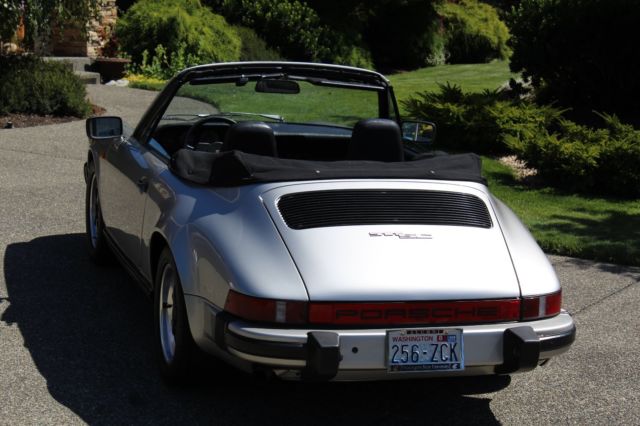 1983 Porsche 911 SC Cabriolet (Euro Model) 1983 Porsche 911