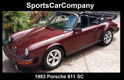 1983 PORSCHE 911 SC GREAT EXAMPLE OF THE BELOVED CLASSIC! 1983 Porsche 911 911 SC