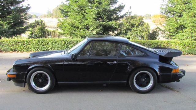 1983 Porsche 911SC Matching #'S Rust Free Super Clean Factory Black Nice!!!!!!!! 1983 Porsche 911 Sunroof Coupe