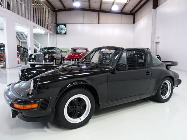 1983 Porsche 911SC Targa | Only one owner since 1984 | Factory black on black 1983 Porsche 911 SC Targa