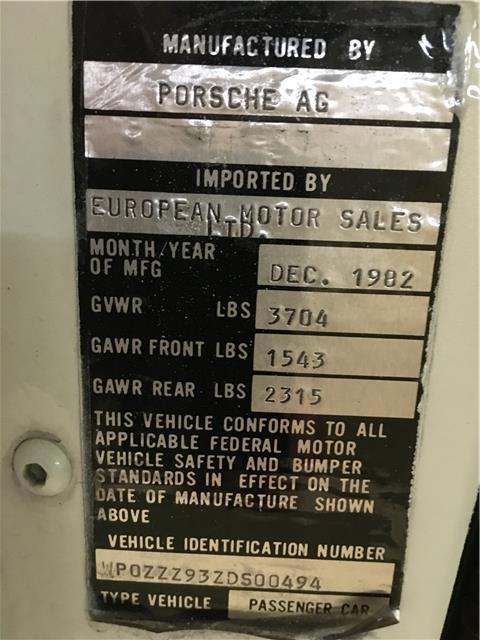 1983 Porsche 930 -- - photo 4