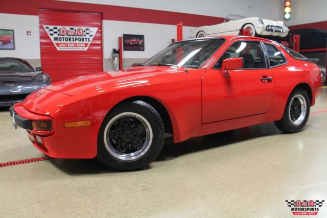 1983 Porsche 944 48292 Miles Guards Red 1983 Porsche 944 --