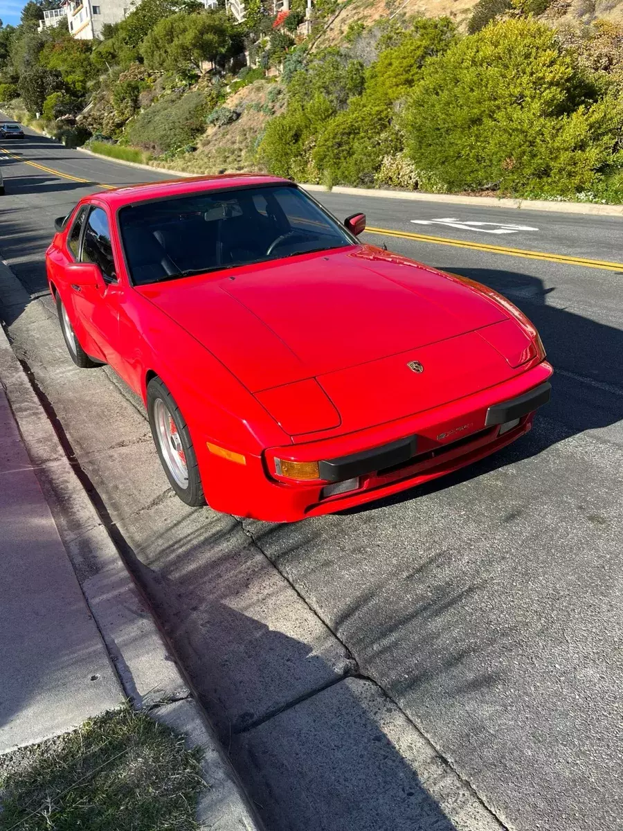 1983 Porsche 944 Coupe Red 1983 Porsche 944