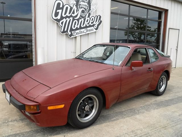 1983 Porsche 944 owned by a Bill Gates offered by Gas Monkey Garage NO RESERVE 1983 Porsche 944 2dr Coupe 5-