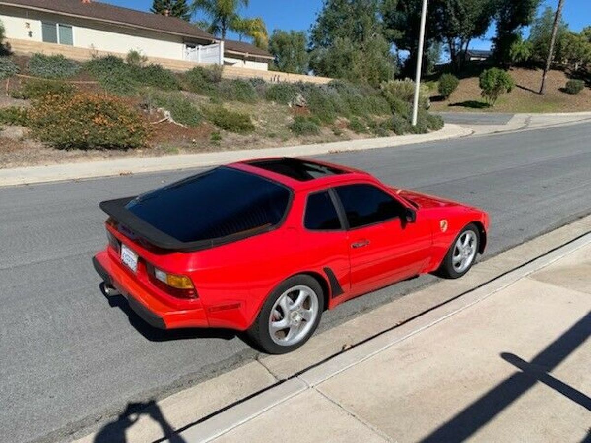 1983 Porsche 944 Red, California Car 1983 Porsche 944