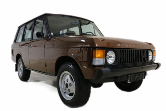 1983 Range Rover Classic 4-Door 3.5L V8 1983 Land Rover Range Rover