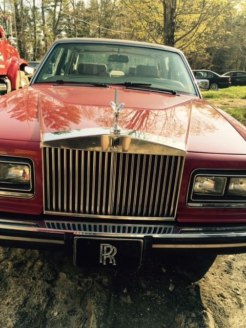 1983 Red and Black Rolls Royce Silver Spirit/Spur Low Miles 66K Sticker A/C 1983 Rolls-Royce Silver Spirit/Spur/Dawn