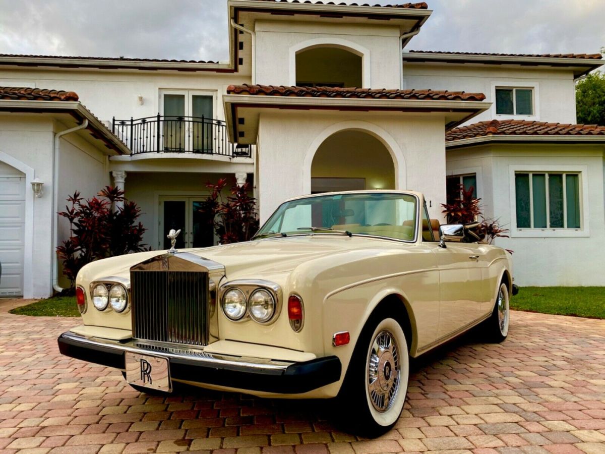 1983 Rolls-Royce Corniche Convertible Brown RWD Automatic 1983 Rolls-Royce Corniche