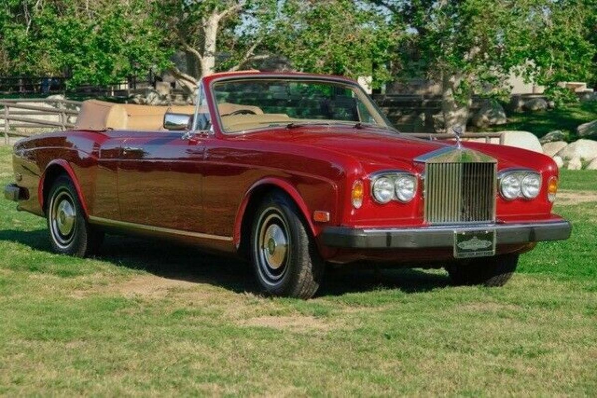 1983 Rolls-Royce Corniche, Red with 61,219 Miles available now! 1983 Rolls-Royce Corniche
