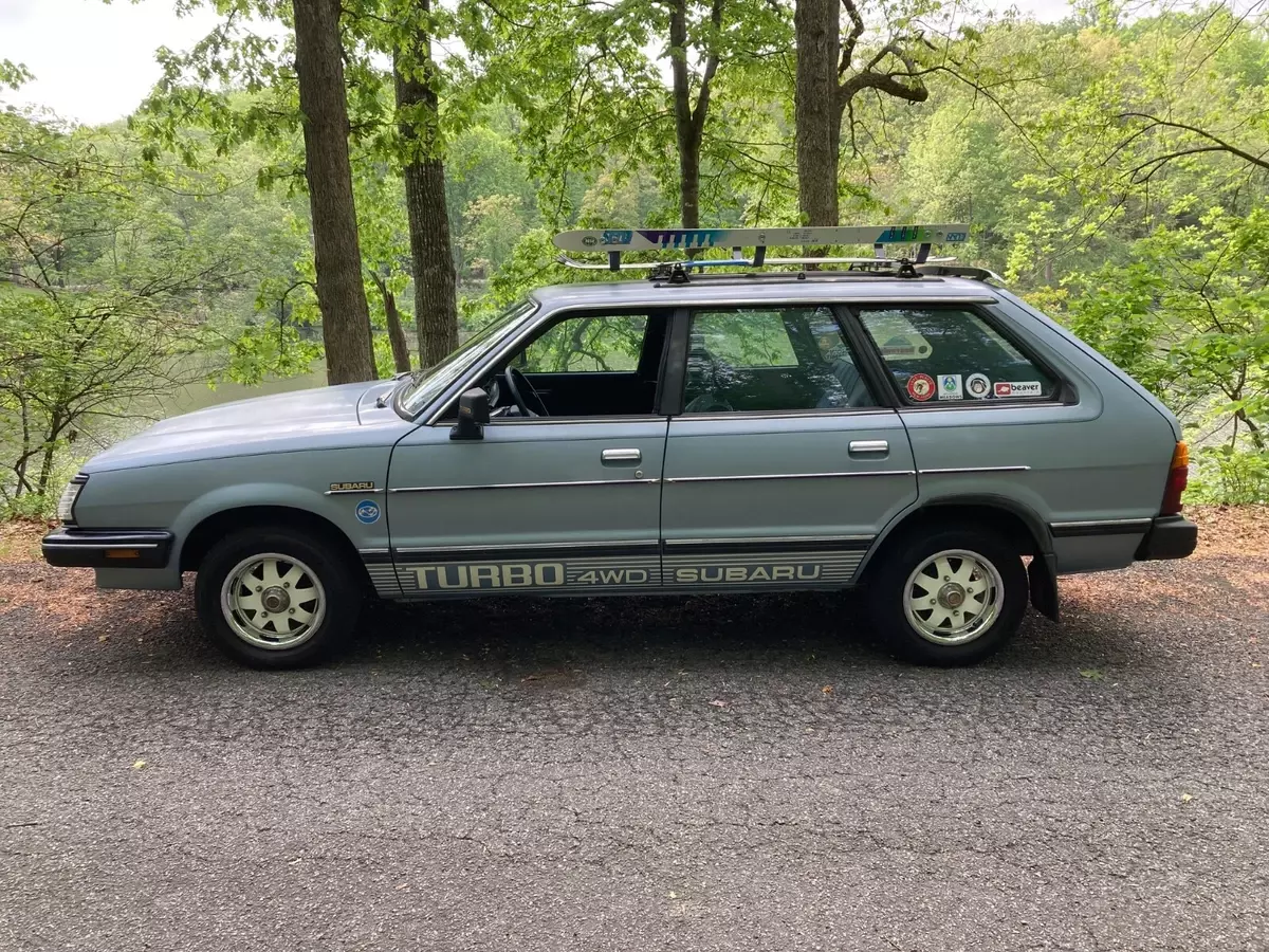 1983 Subaru GL, Low mile, rust free 4wd Turbo wagon (Datsun, Toyota) ski rack! 1983 Subaru GL