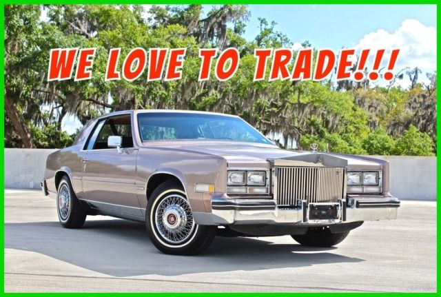 1983 Touring Coupe - Custom / 37k Original Miles!!! Used 4.1L V8 16V Automatic 1983 Cadillac Eldorado Touring Coupe - Custom / 37k Original Miles!!!