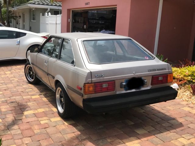 1983 toyota corolla 1983 Toyota Corolla sr5
