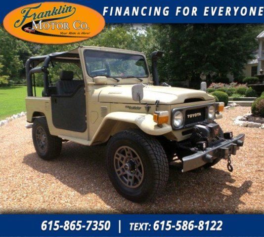 1983 Toyota Land Cruiser FJ40 - 5 SPEED FACTORY TRANSMISSION, NEW PAINT/TIRES 1983 Toyota Land Cruiser FJ40
