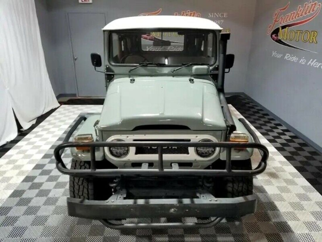 1983 Toyota Land Cruiser Green 4WD Manual J40 1983 Toyota Land Cruiser J40