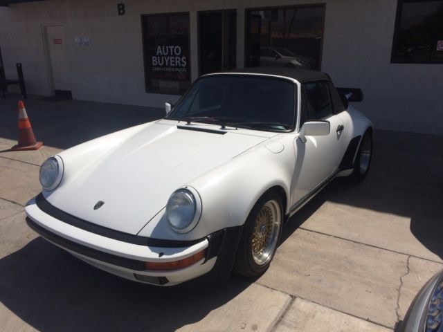 1983 TURBO BODY 911 ORIGINAL 3.0 WITH 5 SPEED LOW MILES ONE OWNER CAR 1983 Porsche 930 911