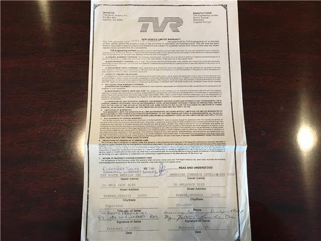 1983 Other Makes TVR TASMIN -- - photo 5