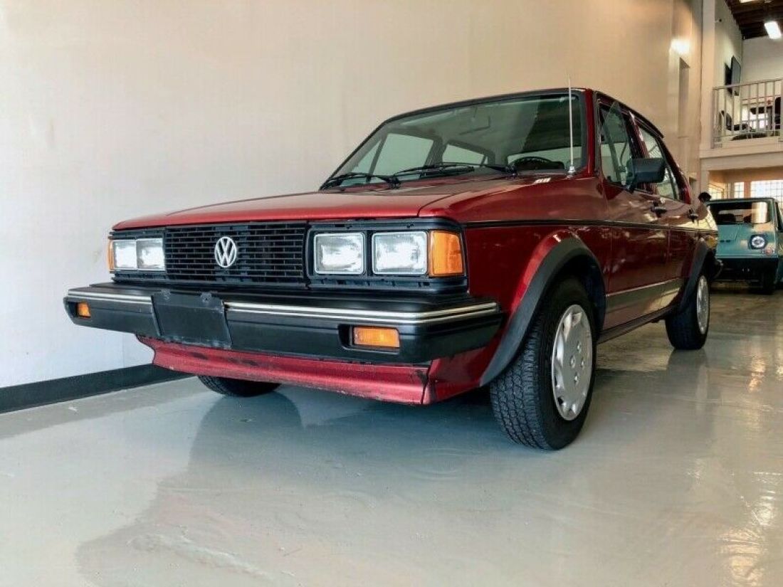 1983 Volkswagen Jetta MK1 4dr Sedan 120,000 Miles Red Automatic 1983 Volkswagen Jetta MK1 4dr Sedan
