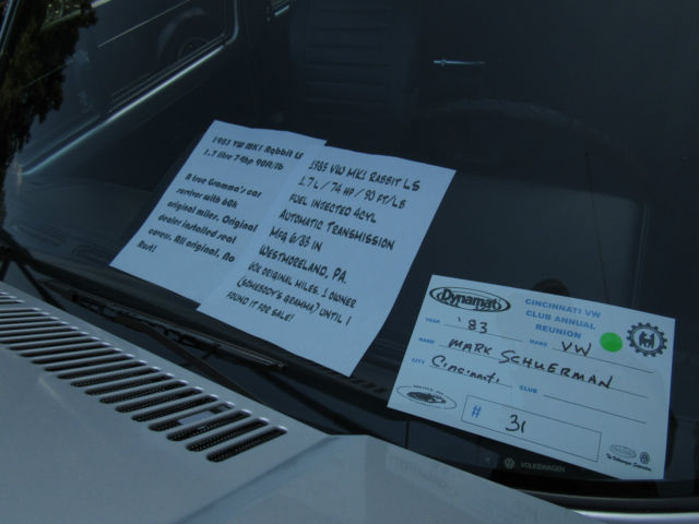 1983 Volkswagen Rabbit LS - photo 11