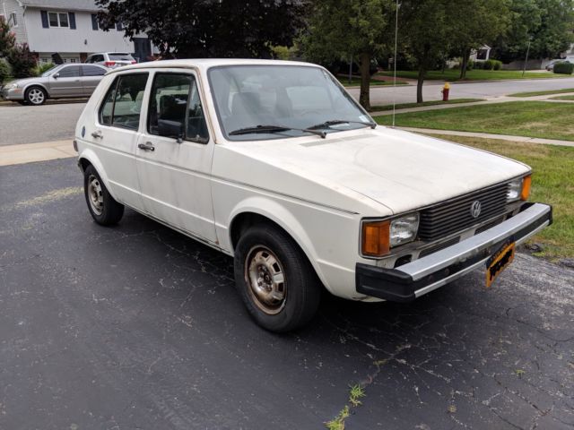 1983 volkswagen rabbit 1983 Volkswagen Rabbit L