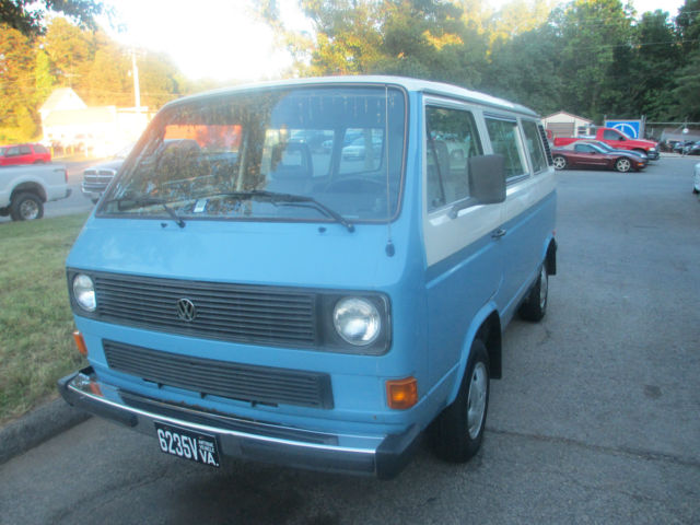 1983 VOLKSWAGEN VANAGON 97,335 MILES 1983 Volkswagen Bus/Vanagon VANAGON