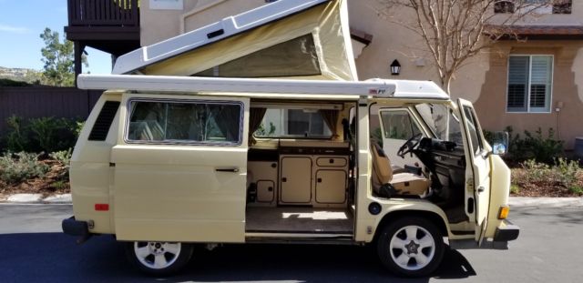1983 Volkswagen Vanagon Westfalia Full Camper Excellent Condition California Car 1983 Volkswagen Bus/Vanagon Westfalia