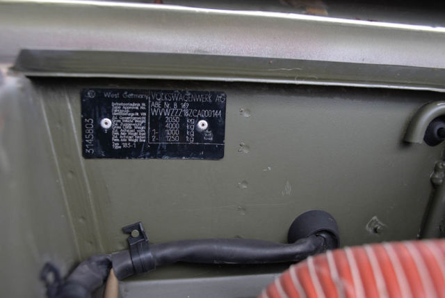 1983 Volkswagen Other iltis type 183 4x4 SEE VIDEO! - photo 2