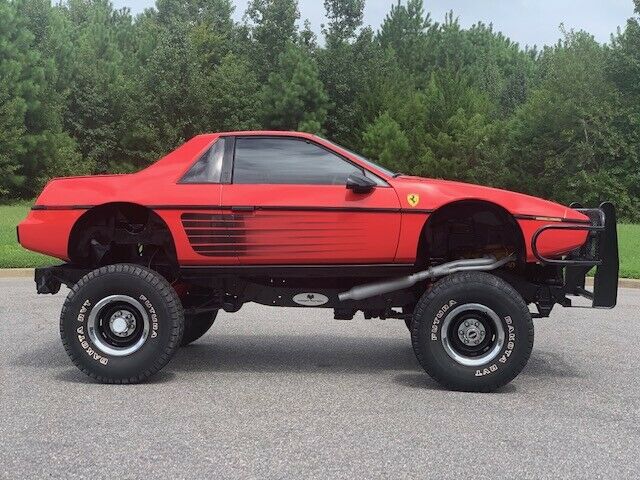 1984 "Ferrari" Fiero 4x4 Monster Car One of a kind Monster Truck 1984 Ferrari Other
