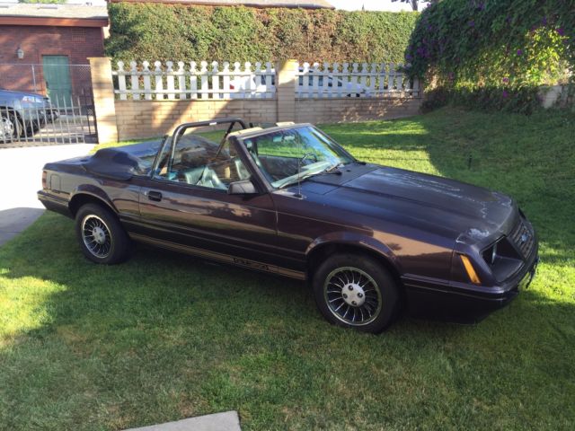 1984 Ford Mustang 1984 20th Anniversary Edition Convertible - photo 2