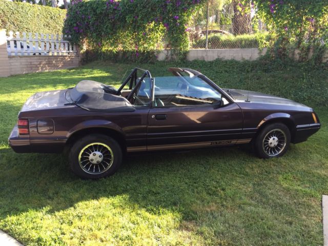 1984 Ford Mustang 1984 20th Anniversary Edition Convertible - photo 3