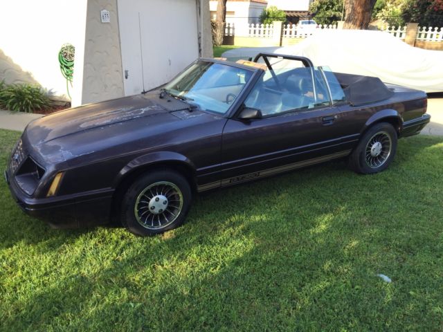 1984 Ford Mustang 1984 20th Anniversary Edition Convertible - photo 4