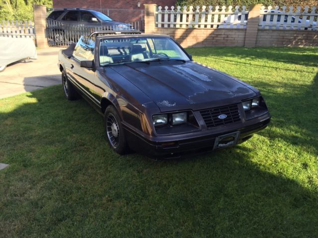 1984 Ford Mustang 1984 20th Anniversary Edition Convertible - photo 6