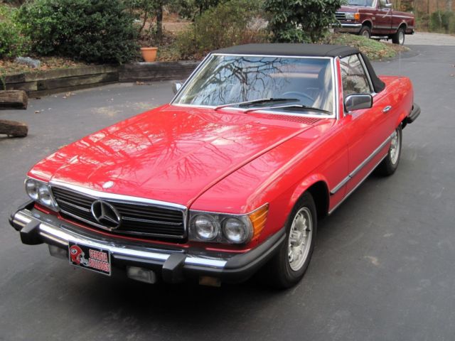1984 380SL Mercedes Benz 1984 Mercedes-Benz SL-Class