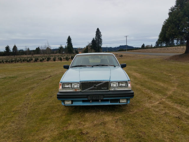1984 760 Turbo diesel Volvo Rare bio-diesel 1984 Volvo 740 760