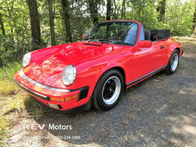 1984 911 Carrera Cabriolet 1984 Porsche 911 Cabriolet