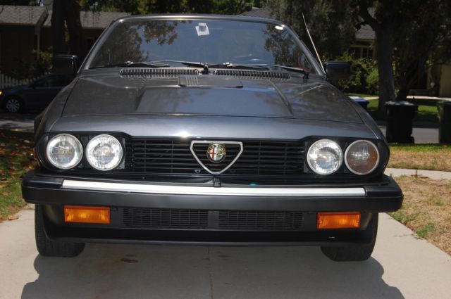 1984 Alfa Romeo GTV6, Beautiful Italian Coupe, Runs Great, Clean inside and out 1984 Alfa Romeo GTV6