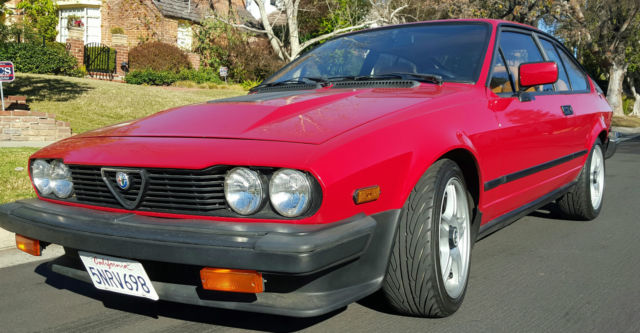 1984 ALFA-ROMEO GTV6*NICEST 3.0 GTV6 IN THE US!!!*59K ACTUAL MILES*GORGEOUS!! 1984 Alfa Romeo GTV GTV6