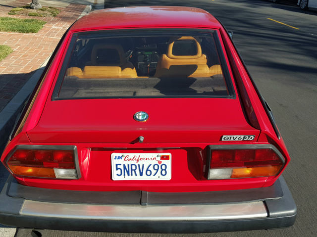 1984 Alfa Romeo GTV GTV6 - photo 6