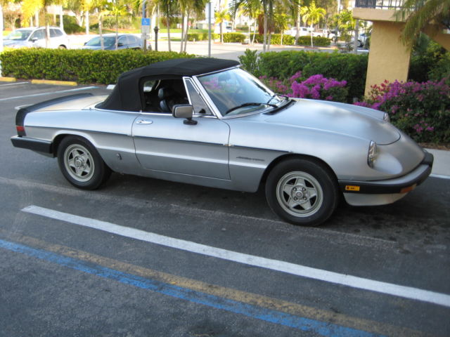 1984 Alfa Romeo Spider Veloce 1984 Alfa Romeo Spider