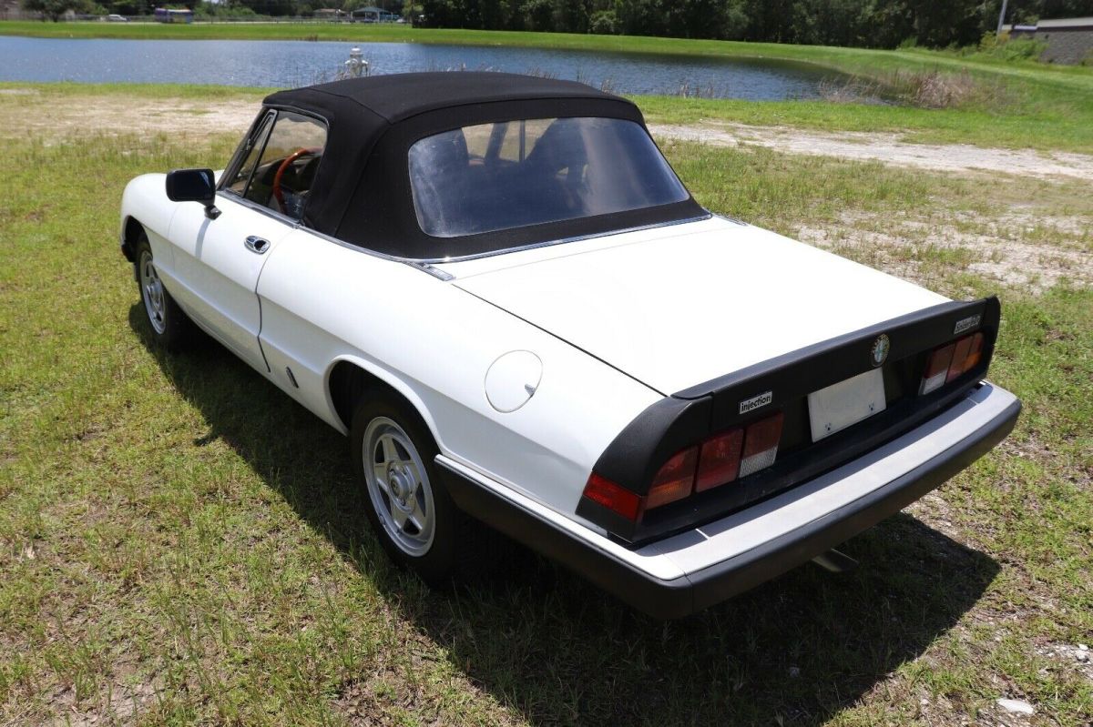 1984 Alfa Romeo Spider Veloce Convertible Must See 80+ HD Pictures - photo 4