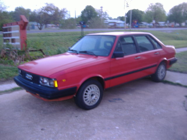 1984 Audi 4000 Quattro S Sedan 4-Door