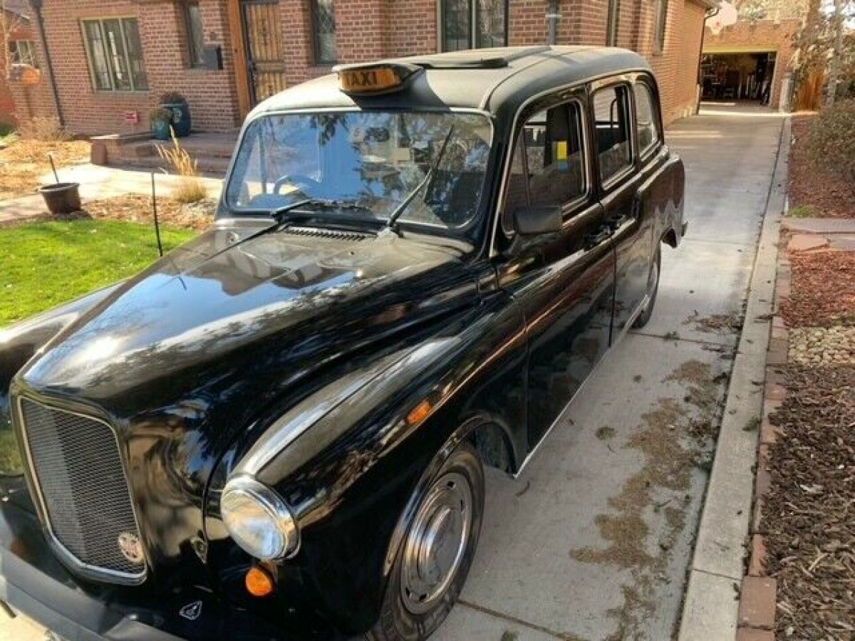1984 Austin London FX4 Taxi Black RWD Automatic taxi 1984 Austin FX4 London Taxi taxi